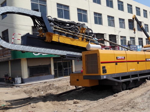 首台(tai)徐工XZ286PLUS水平(ping)定向鑽機(ji)初戰告捷(jie)
