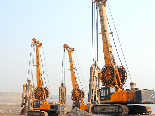 2025年11月徐(xu)工連續(xu)牆建工(gong)樂山